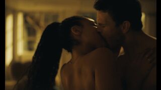 Aisha Dee Nude Tits Sex Scenes "Watching You" S1Ep1 2025
