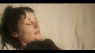 Vicky Krieps Nude Tits Sex Scenes "Went up the Hill" 2024