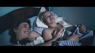 Dana Droppova, Radka Caldova Nude Tits Sex Scenes "The Chambermaid" 2023 / Dana Droppová, Radka Caldová Sexuálne scény s nahými prsiami "Slúžka"