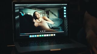 Aisha Dee Nude Tits Sex Scene "Watching You" S1Ep5 2025