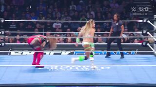 Charlotte Flair Nude Tits NipSlip WWE Smackdown November 7, 2025