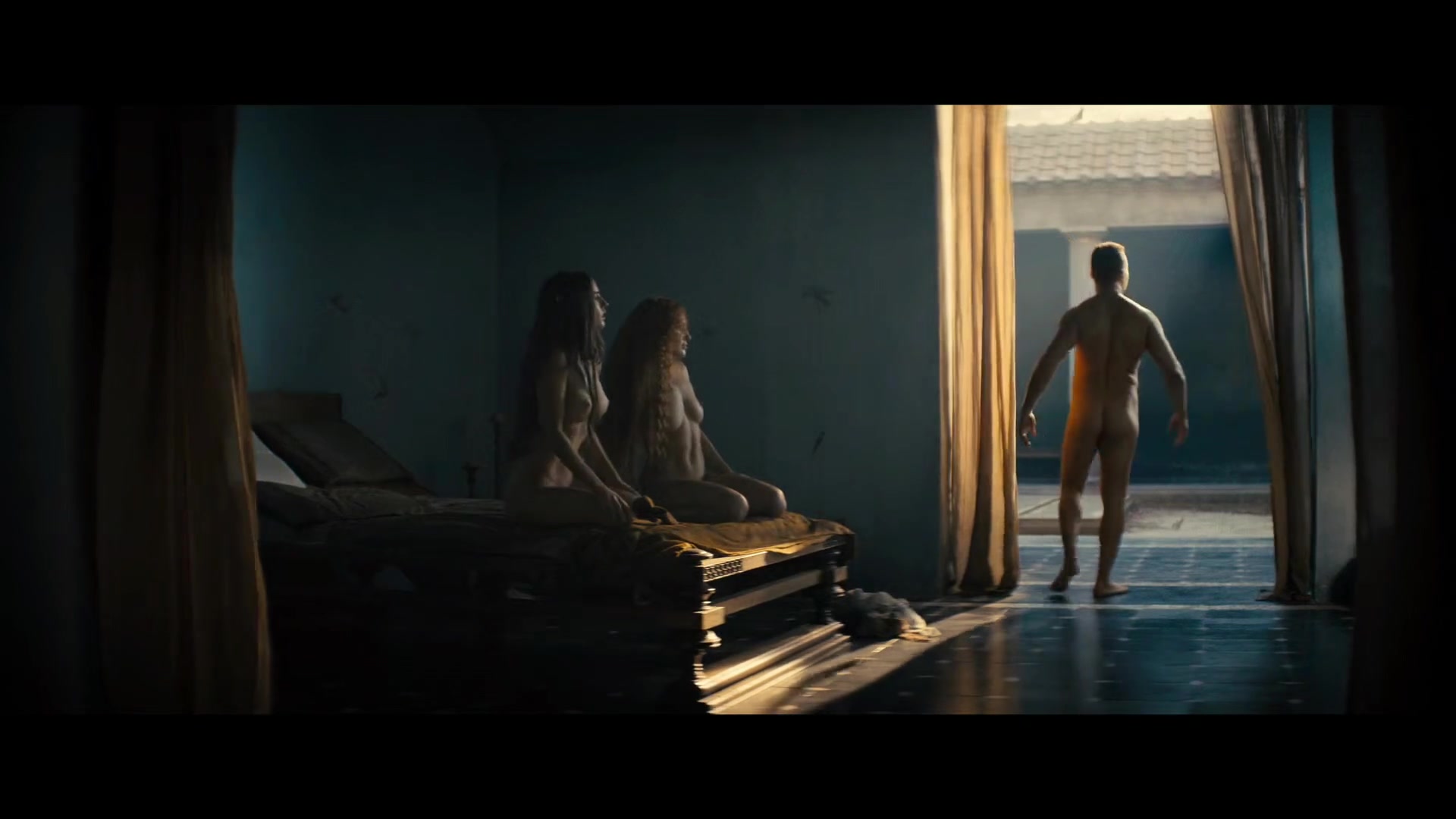 Ivana Baquero, Jamaica Vaughan, Eden Hart, India Shaw-Smith, Tenika Davis, etc. Nude Tits Sex Scenes "Spartacus: House of Ashur" S1Ep1-2 2025