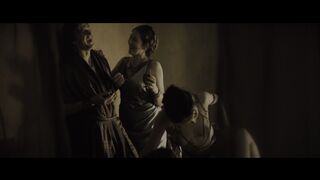 Ivana Baquero, Jamaica Vaughan, Jaime Slater, etc. Nude Tits Sex Orgy Scene "Spartacus: House of Ashur" S1Ep5 2025