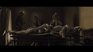 Ivana Baquero, Jamaica Vaughan, Jaime Slater, etc. Nude Tits Sex Orgy Scene "Spartacus: House of Ashur" S1Ep5 2025