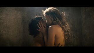 Ivana Baquero, Jamaica Vaughan, Eden Hart Nude Tits Sex Scenes "Spartacus: House of Ashur" S1Ep7 2026
