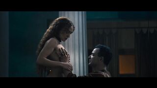 Ivana Baquero, Jamaica Vaughan, Eden Hart Nude Tits Sex Scenes "Spartacus: House of Ashur" S1Ep7 2026