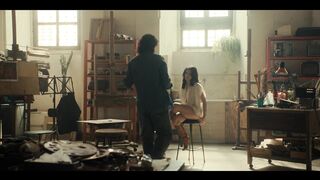 Aurora Giovinazzo Nude Tits "The Big Fake" 2026 / Aurora Giovinazzo Tette nude "Il falsario"