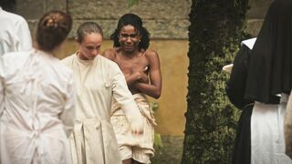 Grazi Massafera, Indira Nascimento, etc. Nude Tits Sex Scenes "Madam Beja" S1Ep21 2026 / Grazi Massafera, Indira Nascimento, etc. Cenas de sexo com peitos nus