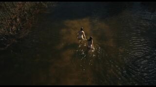 Vicky Krieps Sex Scenes Nude Tits "Love Me Tender" 2025