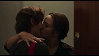 Vicky Krieps Sex Scenes Nude Tits "Love Me Tender" 2025