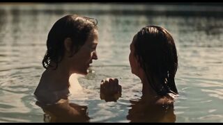 Vicky Krieps Sex Scenes Nude Tits "Love Me Tender" 2025