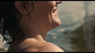 Vicky Krieps Sex Scenes Nude Tits "Love Me Tender" 2025