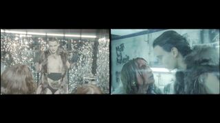 Marie Fabry, Camille Rutherford and Claire Duburcq Nude Tits "La Déviante Comédie" 2024