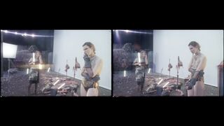 Marie Fabry, Camille Rutherford and Claire Duburcq Nude Tits "La Déviante Comédie" 2024