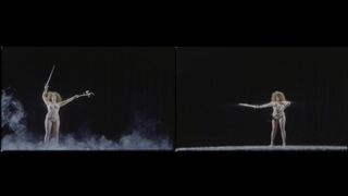 Marie Fabry, Camille Rutherford and Claire Duburcq Nude Tits "La Déviante Comédie" 2024