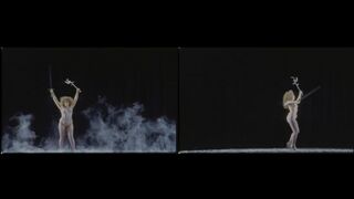 Marie Fabry, Camille Rutherford and Claire Duburcq Nude Tits "La Déviante Comédie" 2024