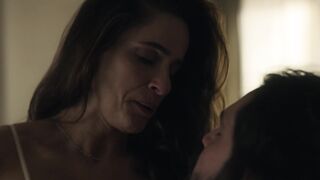 Amanda Peet Side-Boob Sex Scene “Your Friends & Neighbors” S2Ep9 2026