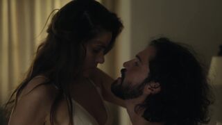 Amanda Peet Side-Boob Sex Scene “Your Friends & Neighbors” S2Ep9 2026