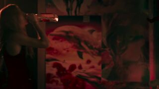 Sarah Dumont Nude Tits (See-Thru) "Vampires of the Velvet Lounge" (2026)