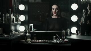 Sarah Dumont Nude Tits (See-Thru) "Vampires of the Velvet Lounge" (2026)