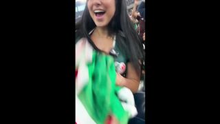 Magaly Medina Nude Tits "Mexico vs. South Africa Football World Cup" 2026