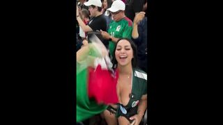 Magaly Medina Nude Tits "Mexico vs. South Africa Football World Cup" 2026