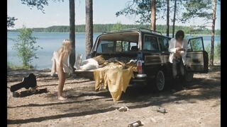 Alina Tomnikov, Ulrika Bacher Nude Tits Sex Scenes “Keskiyön auringosta ikuisuuteen” (“From the Midnight Sun to Eternity”) 2025