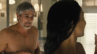 Zoe Saldaña Nude Ass, Side-Boob "Lioness" S3Ep1 2026