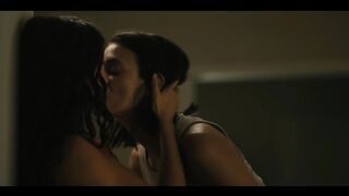 Zoe Saldaña, Génesis Rodríguez Nude Tits Sex Scenes "Lioness" S3Ep2 2026