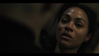 Zoe Saldaña, Génesis Rodríguez Nude Tits Sex Scenes "Lioness" S3Ep2 2026