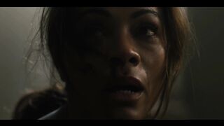 Zoe Saldaña, Génesis Rodríguez Nude Tits Sex Scenes "Lioness" S3Ep2 2026