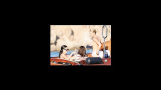 Brooks Nader Nude Tits (Topless) Sardinia, Italy, on August 9, 2026