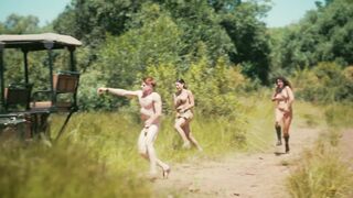 Anja Taljaard, Dané de Waal, Kayli 'Elit Smith, Malissa Zanobia Snyman, Loryda Erasmus, etc. Nude Tits Sex Scenes "Khaki Fever" 2025