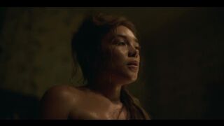 Florence Pugh NudeTits Sex Scenes "East of Eden" S1Ep3-4