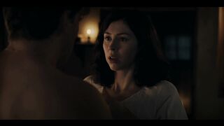 Harriet Slater, Hermione Corfield Nude Tits Sex Scenes "Outlander: Blood of My Blood" S2Ep4 2026